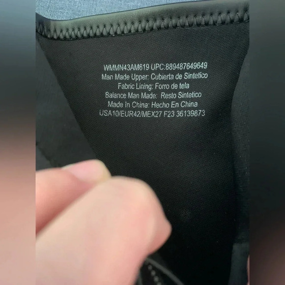 Woman’s Madden NYC Black Faux Leather Square Toe Block Heeled Ank Boots Size 10 - Picture 8 of 10